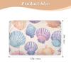 CuwrYet Waterproof Bed Pad Reusable Changing Pad Toddler Mattress Protector Large Pee Pad Baby Diaper Pad Soft Washable Liner Ocean Seashells view 2