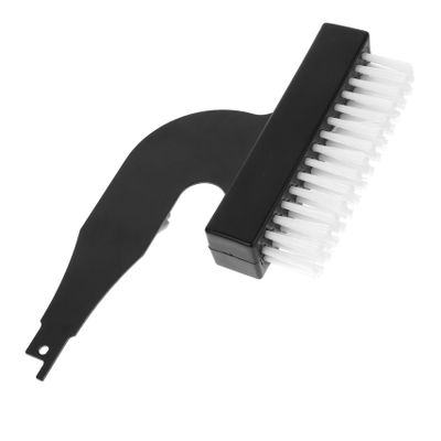 Ipetboom Rust Removing Nylon Brush Head for Saber Saw Abrasive Cleaning Attachment Lightweight Electric Saw Brush for Efficient Rust and Stain Removal High Hardness Resistant to Deformation