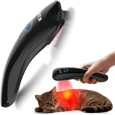 Jitesy Red Light Therapy for Cat,Lightweight Led 620nm Red Light Wand for Joints & Muscles Pain Relief for Dog and Cat