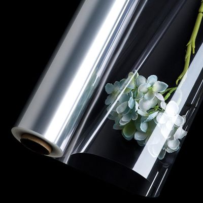 XILEDUO Clear Cellophane Wrap Roll, 15.7" x 49.2' 3 Mil Thick Transparent Wrapping Paper Waterproof Plastic Cello Film for Gift Baskets Treats Goodie Bouquets DIY Crafts Projects