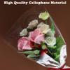 XILEDUO Clear Cellophane Wrap Roll, 15.7" x 49.2' 3 Mil Thick Transparent Wrapping Paper Waterproof Plastic Cello Film for Gift Baskets Treats Goodie Bouquets DIY Crafts Projects view 3