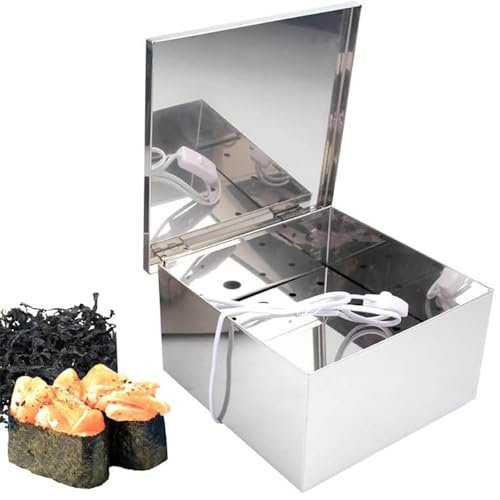 Seaweed Drying Box, Stainless Steel Nori Drying Oven, with Drying Function and Heating Bulbs, Make Crispy Seaweed and Nori, Suitable for Baking Nori, Seaweed, Vegetables, Sushi