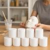 12 Rolls 5 cm x 2.7 m Cast Padding Rolls Padding Wrap Tape Undercast Padding Bandage Gauze Bandage Rolls Wound Care Bandages Body Wrap Bandages Rolled Gauze Dressing Paper Padding Supplies view 4