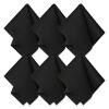 Glasses Cleaning Cloth 10Pcs Smooth Lint Free Glasses Lens Cleaning Cloth Sunglasses Glass Tabletop Cups Scratch Frees Clean Products Portable Reusable for Cleaning Eyeglasses(Black) view 1