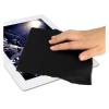 Glasses Cleaning Cloth 10Pcs Smooth Lint Free Glasses Lens Cleaning Cloth Sunglasses Glass Tabletop Cups Scratch Frees Clean Products Portable Reusable for Cleaning Eyeglasses(Black) view 4