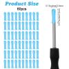 60 Pcs Ear Cleaner Tips, Ear Wax Removal Tool, Ear Wax Removal Replacement Tips for Ears Camera - Ears Cleaner Replacement Tip for Wet/Dry Waxs Cleaning Accessories Set for Teens and Adults view 2