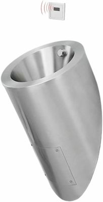 GFXYQPDNV Wall-Mounted Men's Flushing Urinal, 304 Stainless Steel urinals, Household/Commercial Adult Urinal Bathroom Toilet, Male Sanitary Ware Public Toilet Urinal