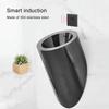 GFXYQPDNV Wall-Mounted Men's Flushing Urinal, 304 Stainless Steel urinals, Household/Commercial Adult Urinal Bathroom Toilet, Male Sanitary Ware Public Toilet Urinal view 3