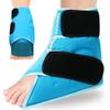 Ankle Ice Pack Wrap for Foot Heel Pain Relief and Swelling Reusable Gel Cold Hot Packs for Achilles Tendonitis Plantar Fasciitis Sprained Swollen Feet Surgery Recovery Sports Injury(Blue,1pcs) view 1