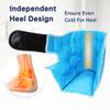 Ankle Ice Pack Wrap for Foot Heel Pain Relief and Swelling Reusable Gel Cold Hot Packs for Achilles Tendonitis Plantar Fasciitis Sprained Swollen Feet Surgery Recovery Sports Injury(Blue,1pcs) view 4