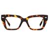 FancyFlower Cat-Eye Reading Glasses for Women&Men - Acetate Tortoise - Milano Arquati +1.0 Readers Chic & Modern Design FF-5750 view 1