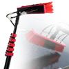 WXPWAMZ Window Cleaner with Telescopic Handle Professional, Telescopic Rod Water-Bearing, 3.6M-11M for Solar Systems and Windows Window Cleaning Window Brush Washing Brush Glass Cleaning view 1