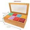 Stash Tea Bags Sampler Assortment Variety Pack 80 Tea Bags 30 Unique Flavors in Bamboo Organizer for Mom Dad Wife Husband Tea Lovers view 3