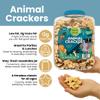 Animal Crackers, 5 lb Bulk Tub, Lightly Sweet Classic Snack - A Resealable Party Size Container for Pantries, Events & Large Groups view 3