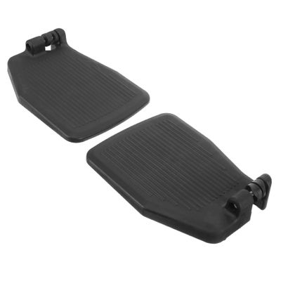 LOORGVEL Wheelchair Footrest Replacement Leg Pads for Elderly and Disabled Stable Support Foot Pedals Easy Installation No Tools Slip Footrest Suitable for All Wheelchair Types