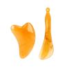 BMXIAJW Resin Guasha Massage Board Body Meridian Scraping Scalp Comb Head Eye Neck Face SPA Massager Acupuncture Tools(2pcs Set) view 1
