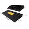 Heavy Duty Threshold Ramp for Doorway with Non Slip Textured Curb Ramp for Driveway Loading Dock Sidewalk Scooter Bike Motorcycle(100x38x4cm) view 2