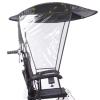 Wheelchair Umbrella, Wheelchair Canopy for Universal Chair Adjustable, Mobility Scooter Canopy Umbrella for Most Wheelchairs Waterproof U-V Resistant Protection(Rainproof,Horizontal) view 1