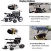 Wheelchair Umbrella, Wheelchair Canopy for Universal Chair Adjustable, Mobility Scooter Canopy Umbrella for Most Wheelchairs Waterproof U-V Resistant Protection(Rainproof,Horizontal) view 2