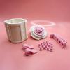 3d Annoying Gift Box,Annoying Screw-Top Puzzle With Bow Hidden Compartment Adults Prank Screw For Holiday Novelty Desktop Decoration Boxs (Pink) view 3