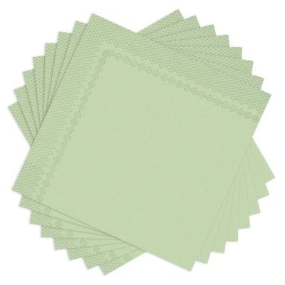 160 Count Green Disposable Dinner Napkins, 13 X 13 In Ideal For Weddings, Birthdays, Showers, Guest Towels, Finesse Table Decorating For Parties And Holidays