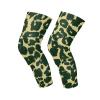 siphylline Yellow Black Leopard Print knee brace sleeve (Pack of 2) Joint Pain Relief knee compression sleeves for Baseball, Gardening, Gardening, Soccer view 1