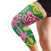 Green Corals elastic knee brace for women (Pack of 2) Relieve Muscle Pressure knee protection for men for Hiking, Cycling, Skiing, Gym view 2