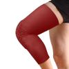 Dark Red Solid Color Pure Plain knee support brace (Pack of 2) Joint Pain Relief knee pads for men for Scooter, Gardening, Scooter, Cycling view 2