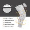 siphylline Cartoon Warm Family Snowflakes White Blue knee brace women (Pack of 2) Relieve Muscle Pressure knee pads for Hiking, Daily Use, football, Wrestling view 3