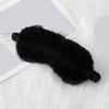 AKOAK 1 Pack Plush Sleep Eye Cover, Sleep Eye Mask, Elastic Light-Blocking Eye Mask with Elastic Band, Comfortable Sleep Light-Blocking for Night Sleep, Travel and Nap (Black) view 1