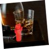Plastic Lighter Cover Case, Compact Red Protective Sleeve for Storage view 4