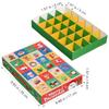 5PCS Advent Calendar Boxes, Fillable Christmas Countdown Calendar 24 Days of Christmas Countdown Gift Boxes DIY Christmas Cardboard Number Box for Xmas Holiday Decorations view 4