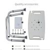 Adjustable Height Shower Stool for Seniors and Disabled Non Slip Bath Chair with 330Lbs Weight Capacity Safe and Comfortable Bathing Aid view 2