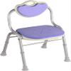 Adjustable Shower Chair with Free Assist Grab Bar Medical Tool Free Anti Slip Bath Stool Seat for Elderly Seniors and Disabled Aluminum Legs for Safety(C) view 1
