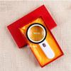 Led Illuminated Magnifier with 30X Magnification Lightweight Handheld Magnifying Glass, for Reading Hobbies,with a Lens Cloth and Bag Magnifier/White view 2
