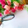 Necklace Magnifier 10X Reading Newspaper Hanging Magnifying Glass, to Send Elderly Light Magnifier/Silver view 3