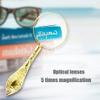 Magnifier, 5X Metal Engraved Flower Hand Magnifier Magnifying Optical Reading Lens, for Reading a map observed Interesting view 4
