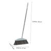 VALICLUD Household Broom and Dustpan with Long Ergonomic Handle Lightweight Wear Resistant Floor Cleaning Combo for Home Office Kitchen Non Damaging Convenient Two Dustpan Brush Kit in view 4