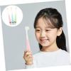 HAMPPLIES 3Pcs Toothbrushes Soft Bristle Portable Travel Toothbrushes with Cartoon Panda Silicone Handles Cleaning Random Color view 3