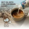 MCT Oil Coffee Creamer Vanilla Liquid MCT Coffee Creamer and Keto Coffee Creamer for Energy and Focus, 30 Servings view 2