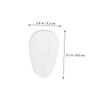 PACKOVE 3 Pairs Transparent Gel Heel Pads Non Skid Shoe Heel Grips Shock Absorb Cushions for Comfortable Foot Support and Relief in Shoes view 2