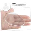 PACKOVE 3 Pairs Transparent Gel Heel Pads Non Skid Shoe Heel Grips Shock Absorb Cushions for Comfortable Foot Support and Relief in Shoes view 4
