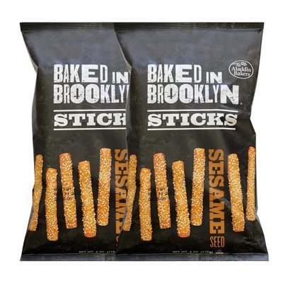 Baked in Brooklyn Sesame Bread Sticks 6 oz, Pack of 2