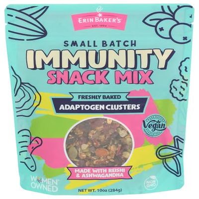 Erin Bakers Snack Mix Immunity 10 oz (Pack of 8)