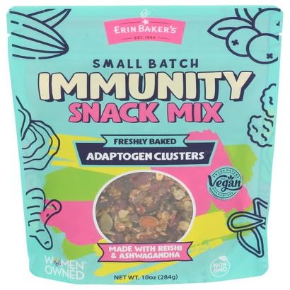 Erin Bakers Snack Mix Immunity 10 oz (Pack of 8)