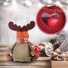 hwqsad 2025 Christmas Gift Bags Zipper Design For Gifts Apples Candy, Christmas Gift Cotton Bags, For Party And Festival School, Office, (3C) view 4