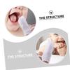 HAPINARY Gauze Finger Toothbrush Soft Oral Cleaner for Newborns and Boy Girl with Ring Design Safe for Gums and Teeth Hygiene view 3