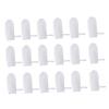HONMEET Finger Brush Gauze Oral Toothbrush Soft Teeth Cleaner for Newborns with White view 1