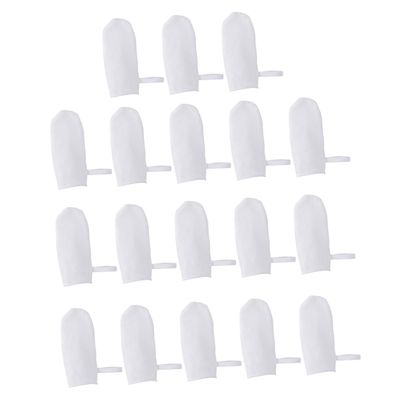 BIUDECO Gauze Finger Toothbrushes Mouth Cleaners Oral Hygiene for Newborns Ring Design and Comfortable Fit