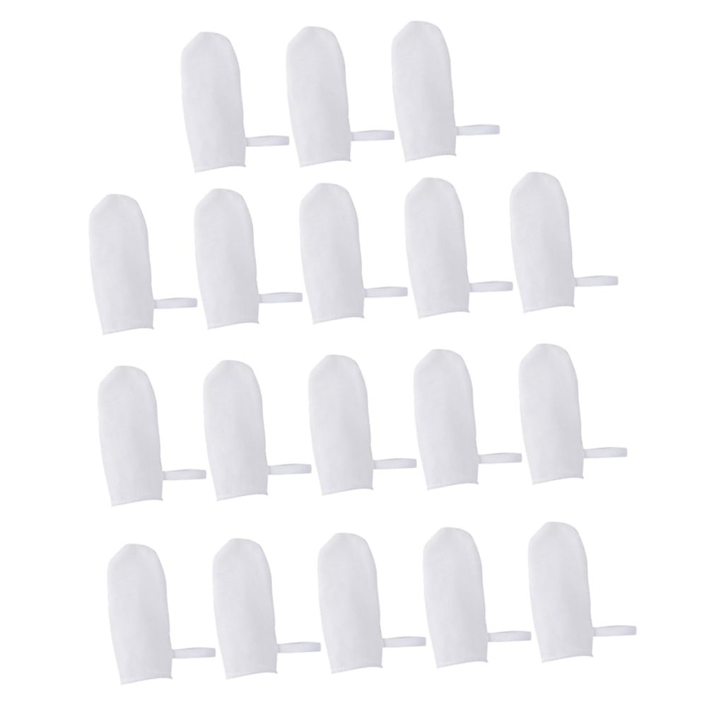 BIUDECO Gauze Finger Toothbrushes Mouth Cleaners Oral Hygiene for Newborns Ring Design and Comfortable Fit